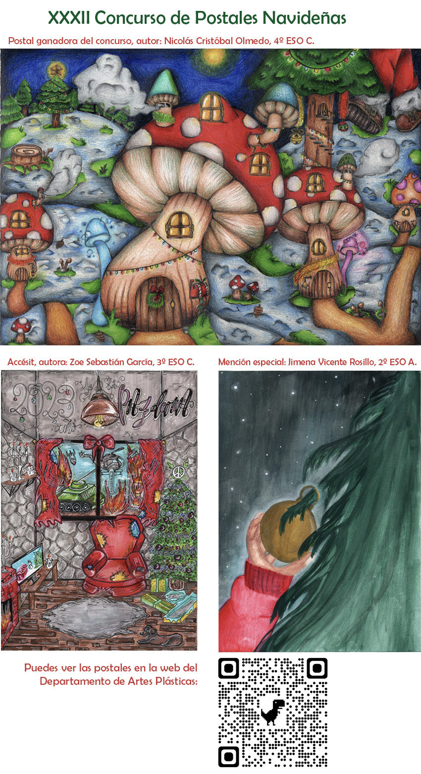 CONCURSO POSTALES NAVIDAD 2022-23